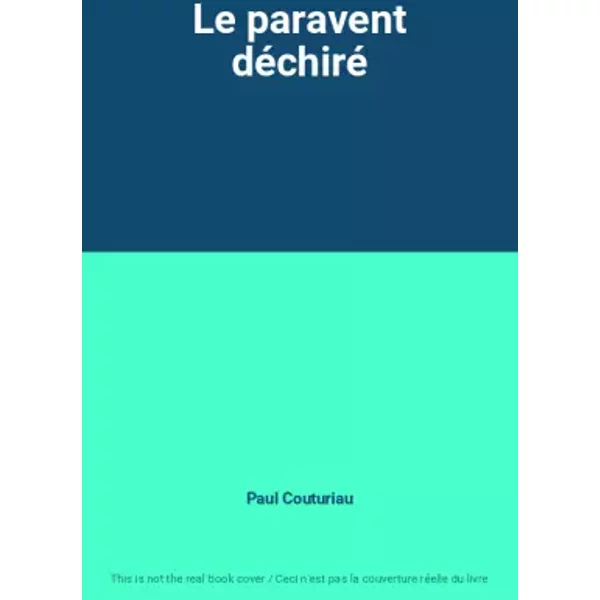 Le Paravent DéChiré - Paul Couturiau-image