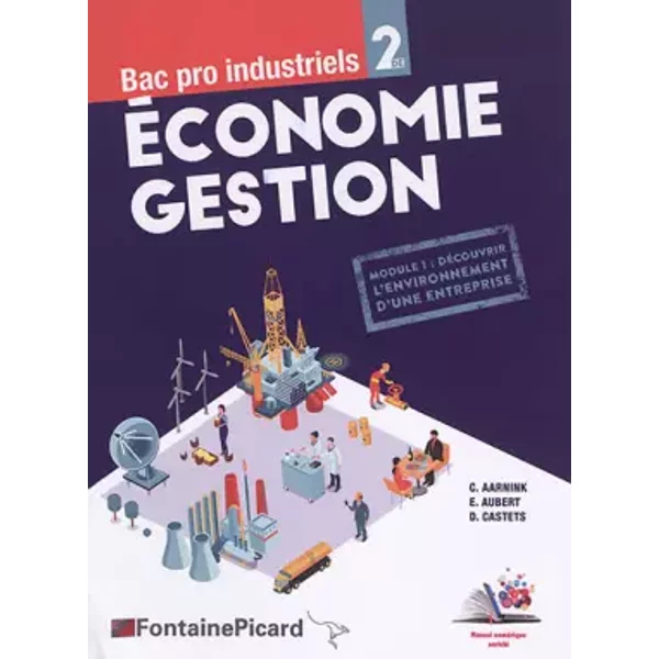 Economie Gestion 2de Bac pro industriels: Module 1 : Découvrir l'environnement d'une entreprise - Christelle Aarnink, Emmanuelle Aubert, Dominique Castets