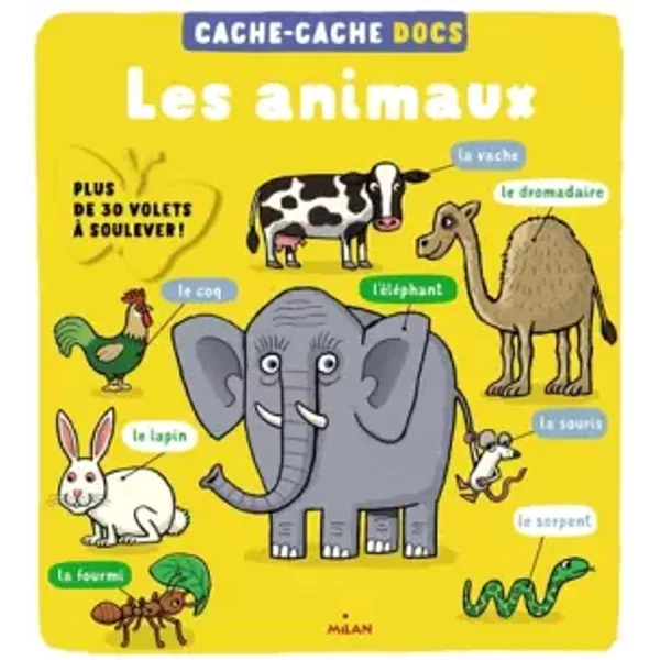Cache-cache docs - Les animaux - Allan Sanders, Muriel MERAL