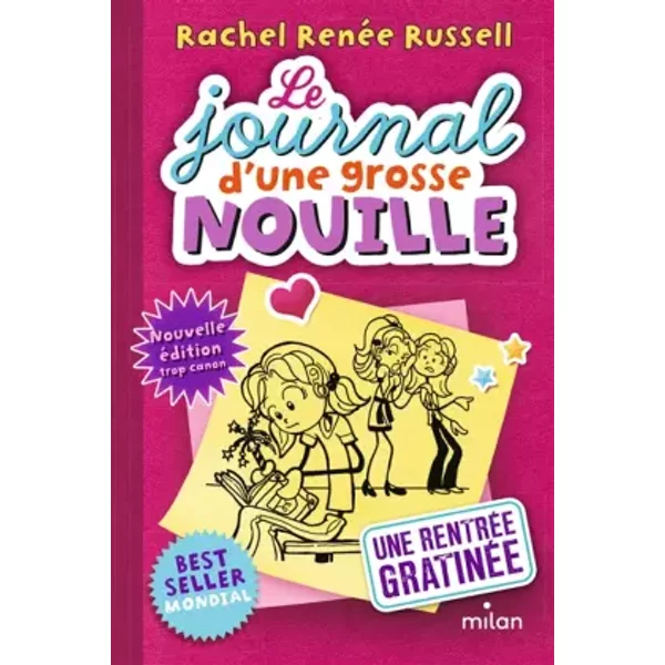 Le Journal D'une Grosse Nouille, Tome 01: Une RentréE GratinéE (Poche) - Rachel RenéE Russell, Virginie Cantin-Sablé-image