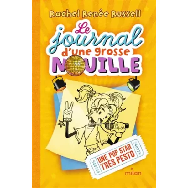 Le Journal D'une Grosse Nouille, Tome 03: Une Pop Star TrèS Pesto (Poche) - Rachel RenéE Russell, Virginie Cantin-Sablé-image