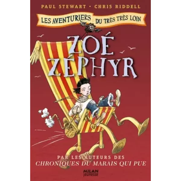 Les Aventuriers Du TrèS TrèS Loin, Tome 2 : Zoé ZéPhyr - Paul Stewart Et Chris Riddell-image