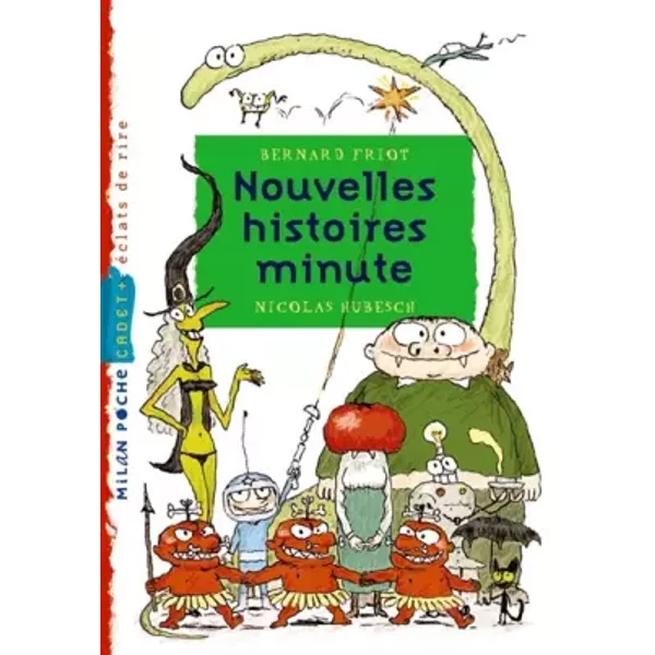 Nouvelles Histoires Minute - Bernard Friot, Nicolas Hubesch-image