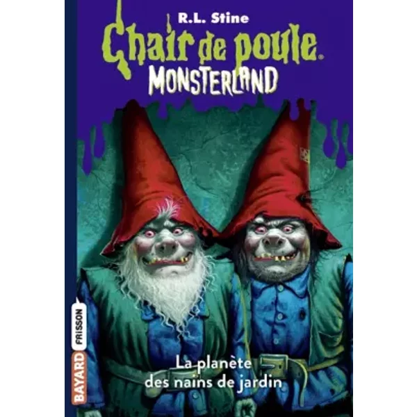 Monsterland, Tome 01: L'invasion Des Nains De Jardin - R.L Stine Et Anne Delcourt-image