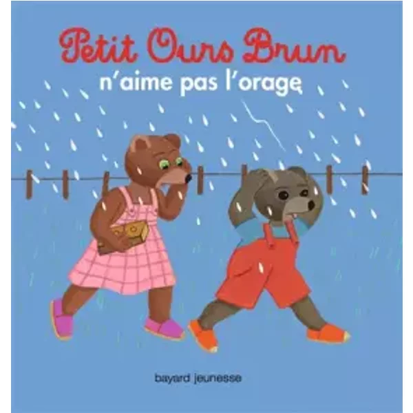 Petit Ours Brun N'aime Pas L'orage - Marie Aubinais, DanièLe Bour, Martin Bour-image
