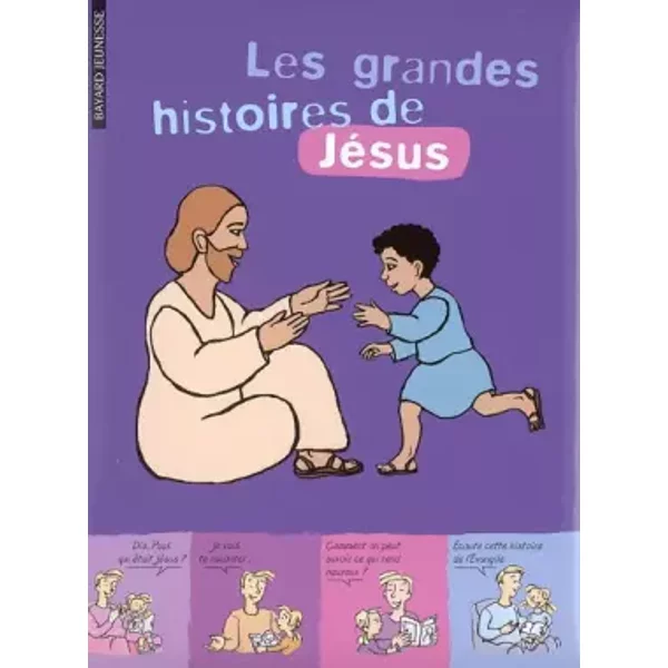 Les Grandes Histoires De JéSus - Marie Aubinais, GwéNaëLle Boulet, Michel BackèS-image