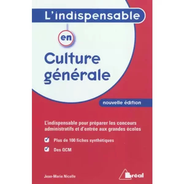 L'indispensable En Culture Generale - Jean-Marie Nicolle-image