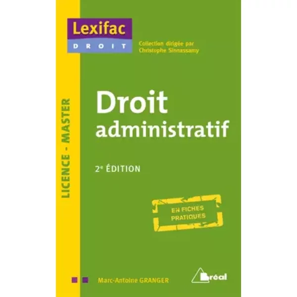 Droit administratif - Marc-Antoine Granger