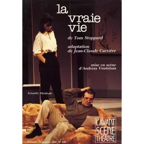 La Vraie Vie - Tom Stoppard