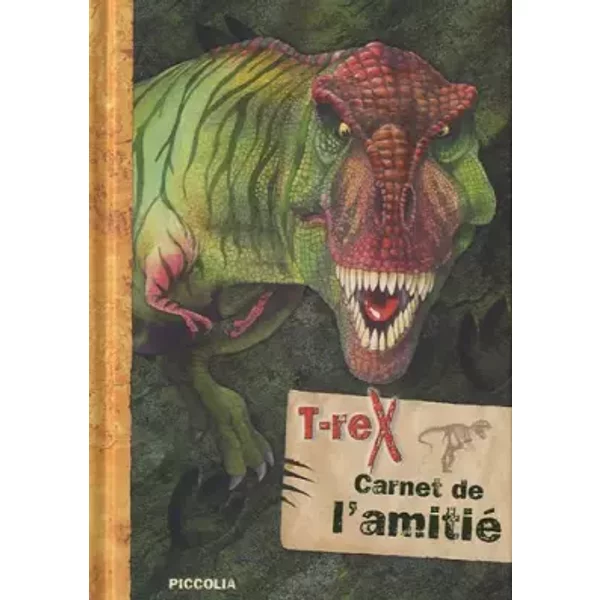 Carnet de l'amitié T-rex - Thea Ross