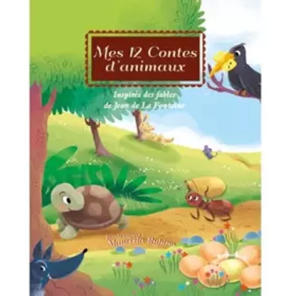 Mes 12 Contes D'animaux - Jean De La Fontaine Et Maurizia Rubino-image