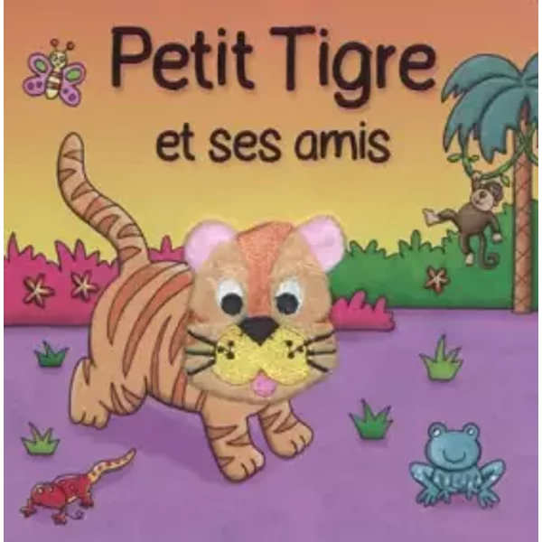 Petit Tigre Et Ses Amis - Duck Egg Blue-image