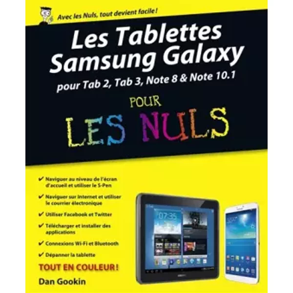 Les Tablettes Samsung Galaxy Pour Les Nuls - Dan Gookin-image
