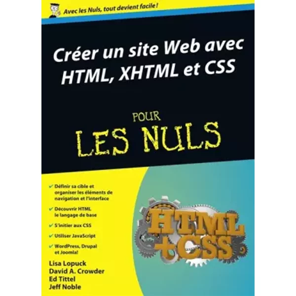 CréEr Un Site Web Avec Html, Xhtml Et Css MéGapoche Pour Les Nuls - Lisa Lopuck, Jeff Noble, Ed Tittel, David A. Crowder-image