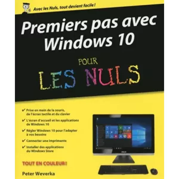 Premiers Pas Avec Windows 10 Pour Les Nuls - Jean-Louis GréCo, Peter Weverka-image