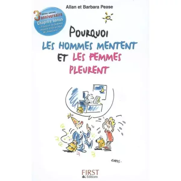Pourq Hommes Mentent 2ED Gf - Allan Pease, Barbara Pease, Gabs Et Daniel Roche-image