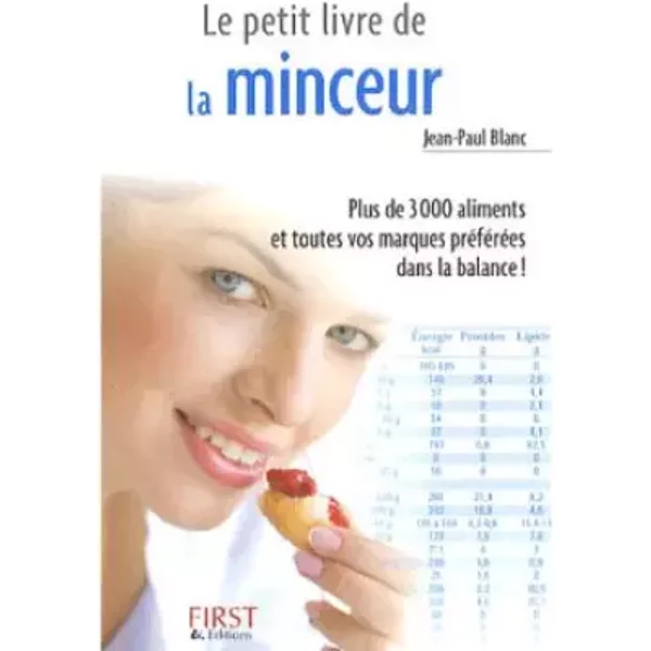 Le Petit Livre De La Minceur: Les Calories Des Aliments Du Quotidien - Jean-Paul Blanc-image