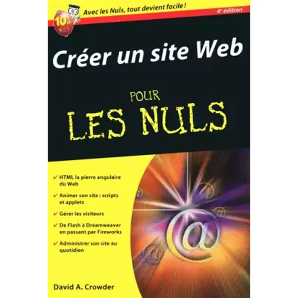 CréEr Un Site Web 4E Poche Pour Les Nuls - David Crowder-image