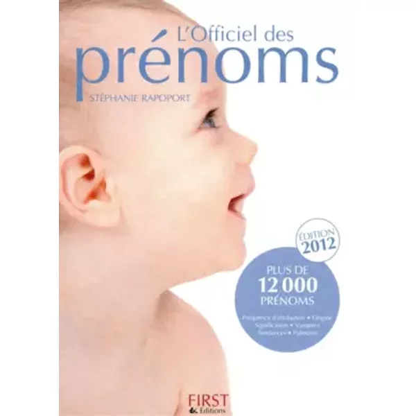 L'officiel Des PréNoms - StéPhanie Rapoport-image