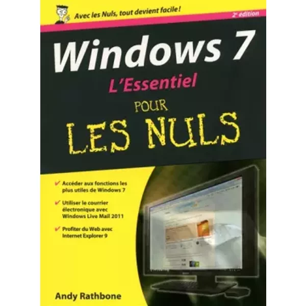 Windows 7 - L'essentiel Pour Les Nuls - Andy Rathbone-image