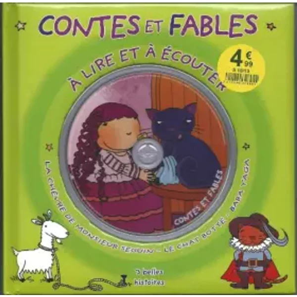 Contes ET Fables A Lire ET A Ecouter 3 Belles Histoires-image