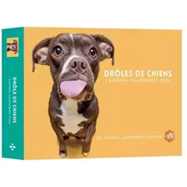 Agenda - Calendrier Drôles de chiens 2024 - Collectif