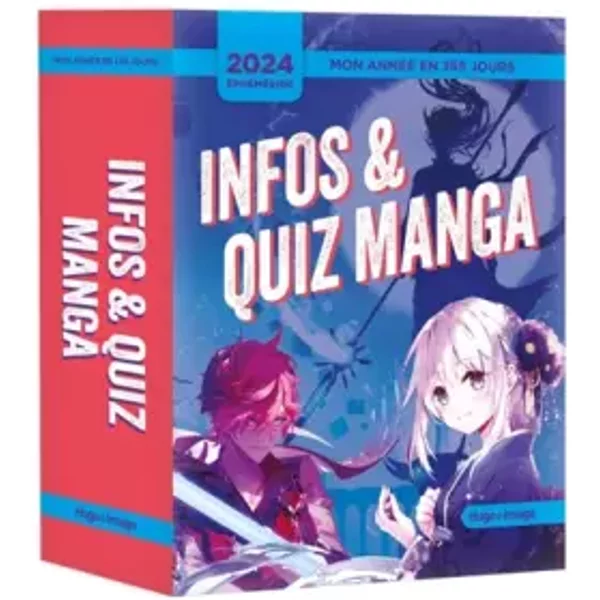 Mon année - infos & quiz manga 2024 - Collectif