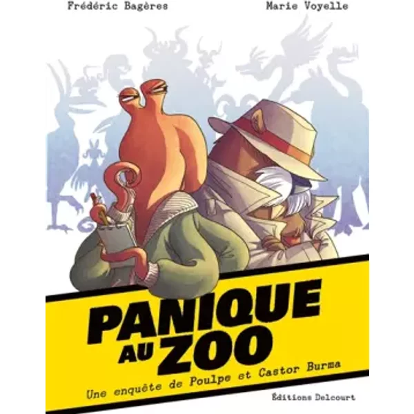 Panique au Zoo: Une enquête de Poulpe et Castor Burma