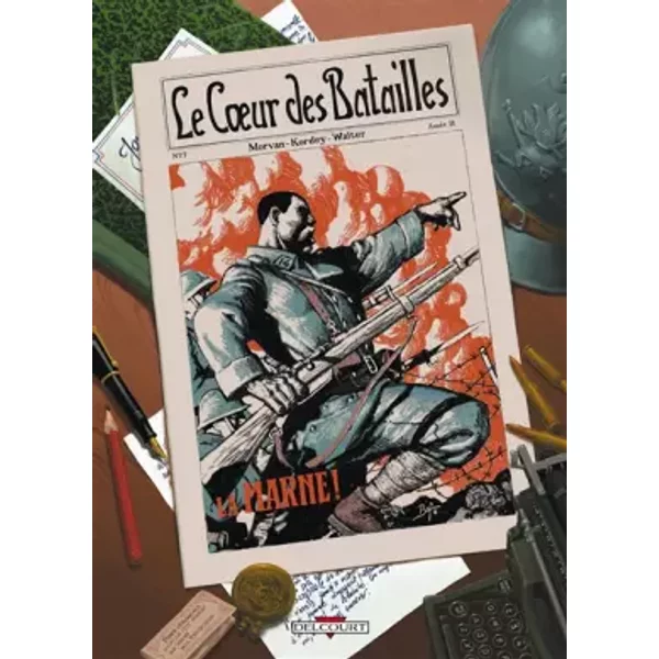 Le Coeur Des Batailles, Tome 1 : La Marne - Jean-David Morvan, Igor Kordey, Walter-image