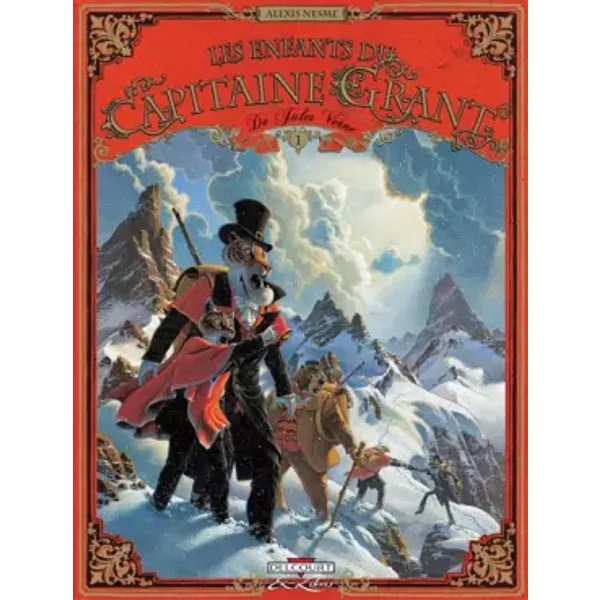 Les Enfants Du Capitaine Grant, Tome 1 : - Alexis Nesme Et Jules Verne-image