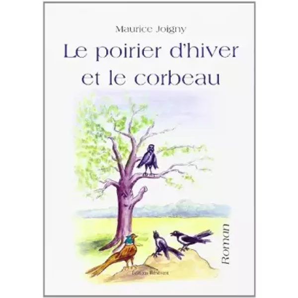 Le Poirier D Hiver Et Le Corbeau-image