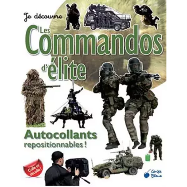Commandos D'elite (Autocollants Je DéCouvre) - Collectif-image