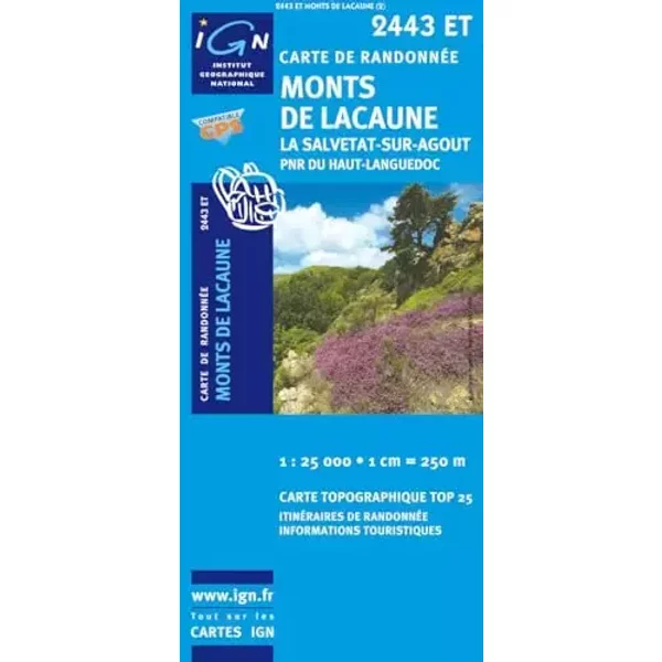 Monts de Lacaune/La Salvetat-sur-Agout PNR GPS: IGN.2443ET