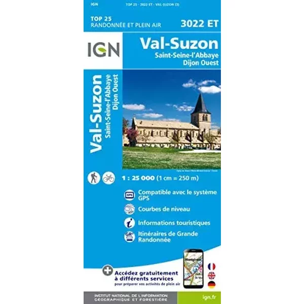 3022ET VAL SUSON - ST SEINE L'ABBAYE DIJON OUEST - COLLECTIF