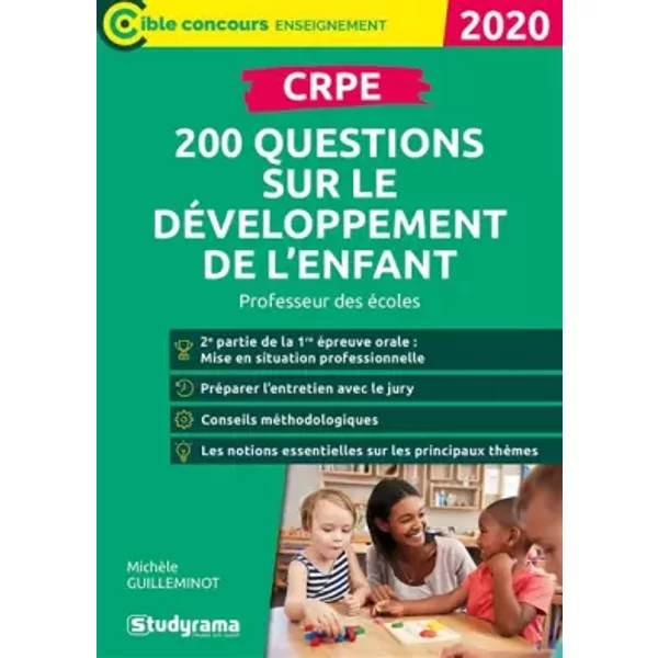 Crpe - 200 Questions Sur Le DéVeloppement De L'enfant - Michele Guilleminot-image