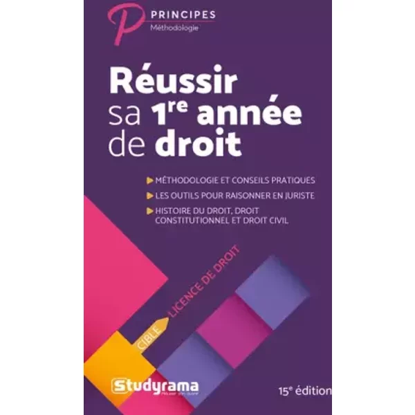 RéUssir Sa 1Re AnnéE De Droit - Collectif-image
