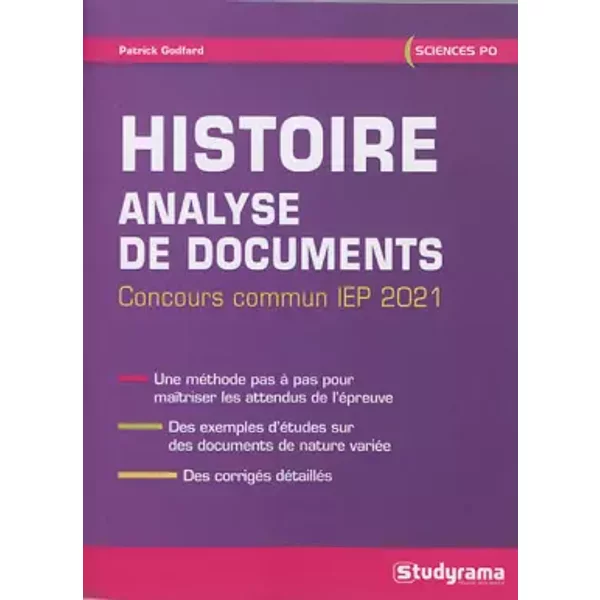 Histoire - Analyse de documents - PATRICK GODFARD