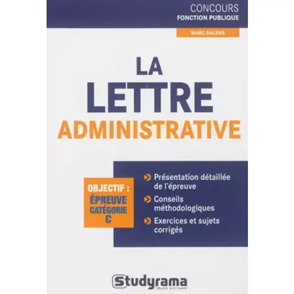 La Lettre Administrative - Marc Dalens, Laurence Brunel-image