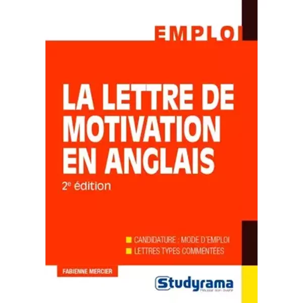 La lettre de motivation en anglais - Fabienne Mercier