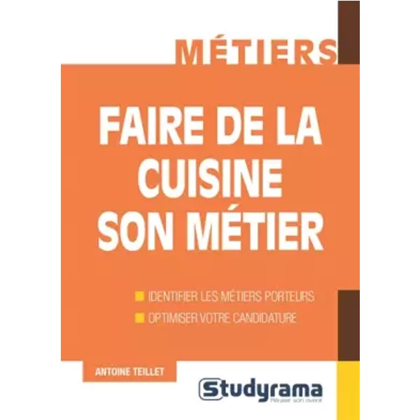 Faire De La Cuisine Son MéTier - Antoine Teillet-image