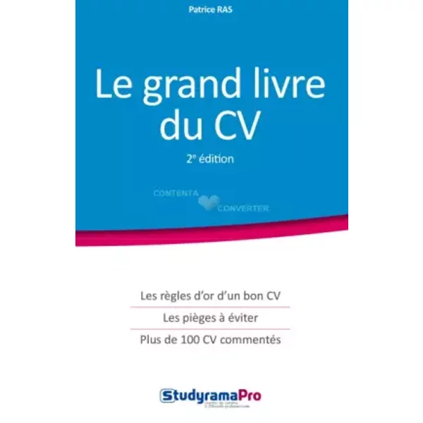 Le Grand Livre Du Cv - Patrice Ras-image