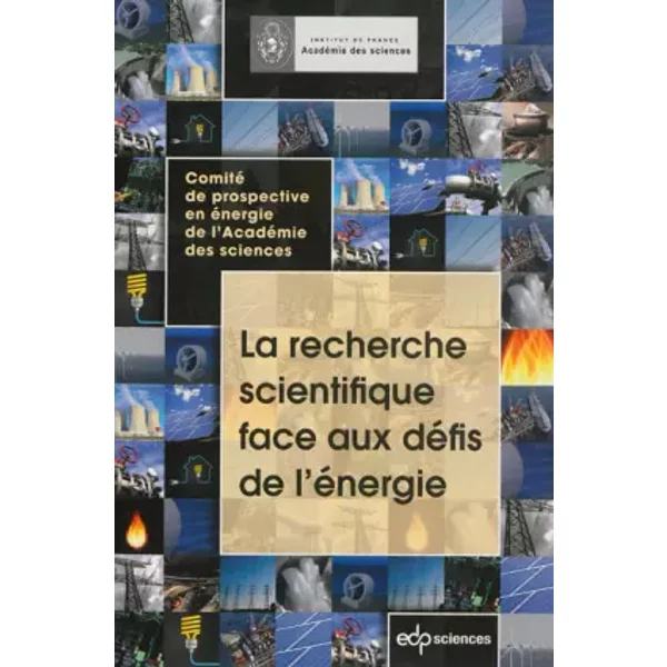 La recherche scientifique face aux défis de l'énergie : Comité de prospective en énergie de l'Académie des sciences - Académie des sciences