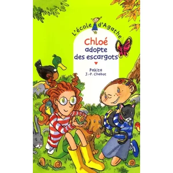 L'éCole D'agathe, Tome 20 : Chloé Adopte Des Escargots - Pakita-image