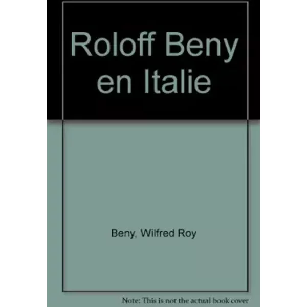 EN ITALIE - TRADUIT DE L'ANGLAIS - beny roloff