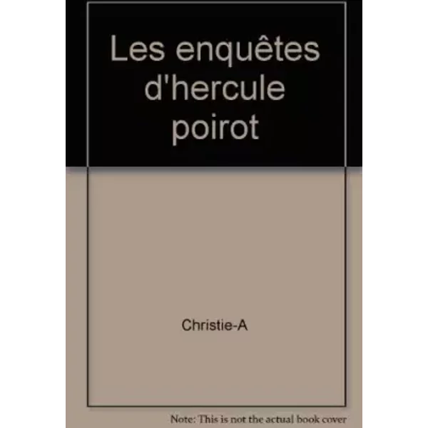 Les EnquêTes D'hercule Poirot - Christie-A-image