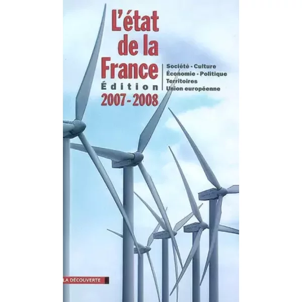L'éTat De La France : Un Panorama Unique Et Complet De La France, éDition 2007-2008 - Elisabeth Lau-image