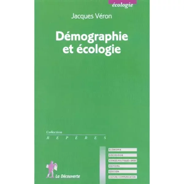 Démographie et écologie - Jacques VÉRON
