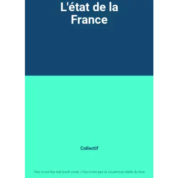 L'éTat De La France - Collectif-image