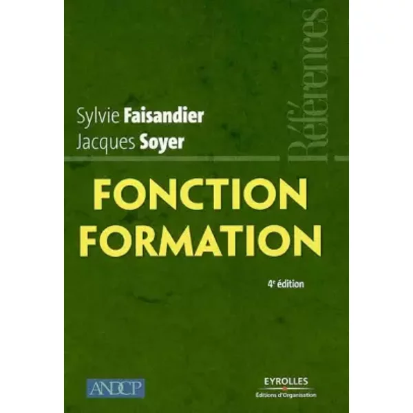 Fonction formation: Références - Jacques Soyer, Sylvie Faisandier