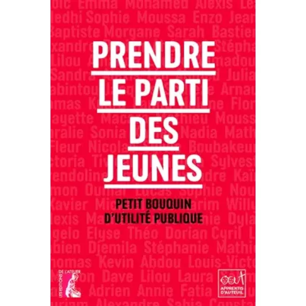 Prendre Le Parti Des Jeunes: Petit Bouquin D'utilité Publique - Apprentis D'auteuil-image